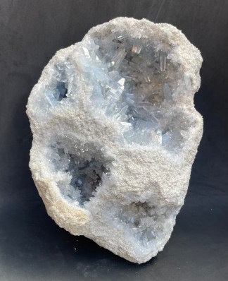 Druzy Multi-Vug Celestite Geode 9.46 Lb