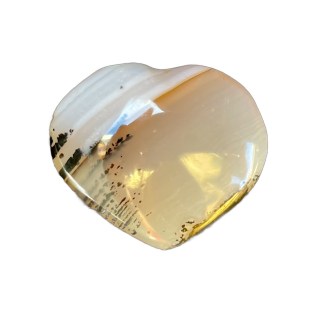 Banded Agate Heart
