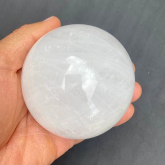 White Crystal Sphere 1.45 Lb
