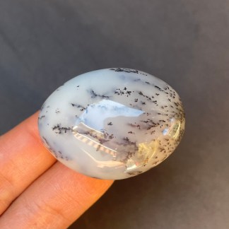Dendritic Agate Pebble 1.77in