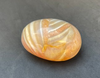 Banded Agate Pebble 2.28in