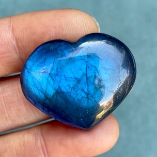 Blue Labradorite Hearts 1.3in