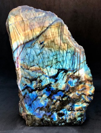 Multicolor One Side Polished Labradorite Free Form 9.33 Lb