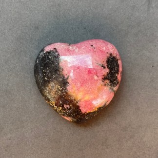 Rhodonite Heart 1.86in
