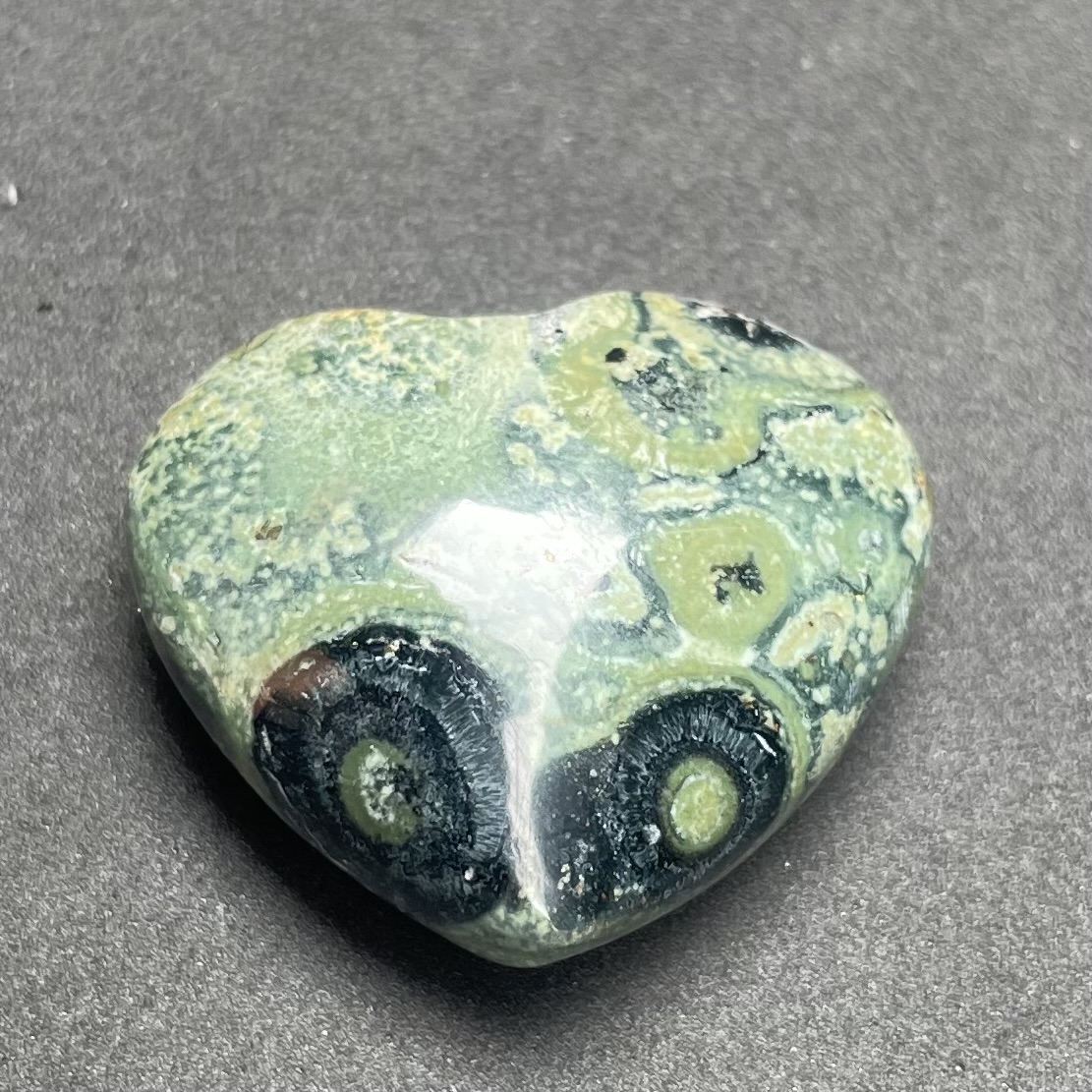 Kambaba Jasper Heart 0.49 oz - Image 4